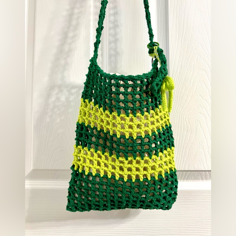 New/ Crochet net bag